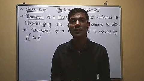 Class 12th maths elements book exercise 3.5