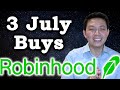 TOP 3 ROBINHOOD Cryptos To Invest In For JULY 2021