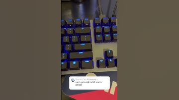 Pressing Right Shift on a Logitech G512 Keyboard #shorts #keyboard #logitechkeyboard