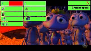 A Bugs Life Final Battle with healthbars (1/2)