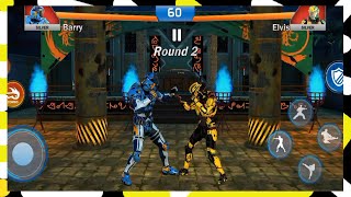 Games .. Robot Fight Ring Battie. Android video game  Level  (1-5) screenshot 1
