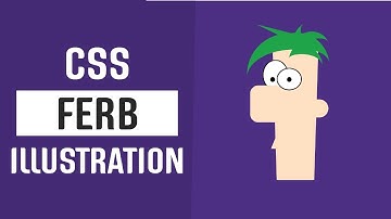 CSS Ferb Illustration | CSS Art and Illustrations | CSS Speed Coding