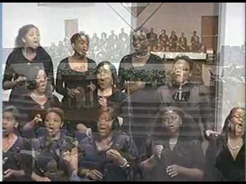 The Howard University Gospel Choir singing Even Me at the New Covenant Missionary Baptist Church under Pastor Thurston in Chicago.