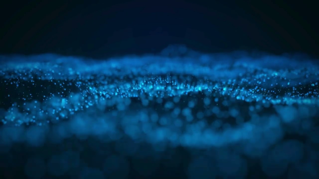 Deep Blue Particles | Abstract Visual Loop #abstractvisuals #visualloop