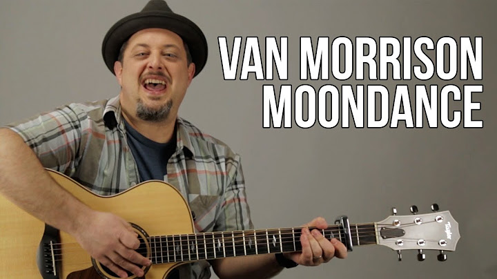 Moondance Guitar version - Guitar performance video thumbnail