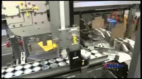 Douglas Machine Wrap Around Case Packer for Paint Cans   Axiom®IM