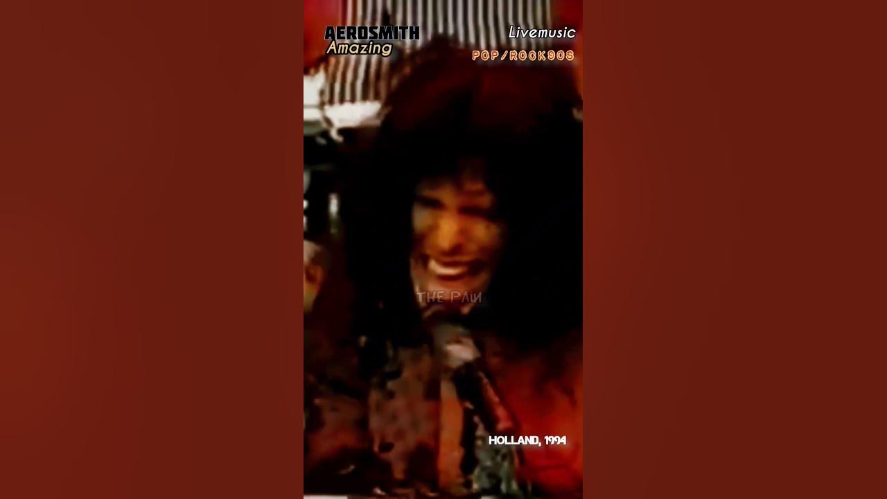 AEROSMITH: Amazing [pop/rock 90s] 😎👌  #livemusic