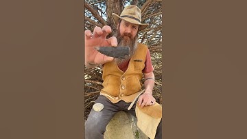 Stone knife blade #novembersouth #flintknapping #primitiveskills #bushcraft #survival #lithics