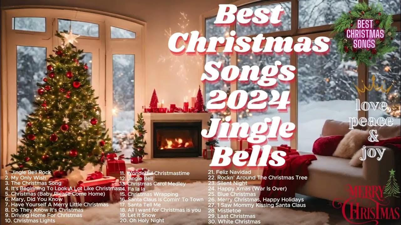 Best Christmas & New Year Songs Playlist 2024 Jingle Bells. ***No Ads