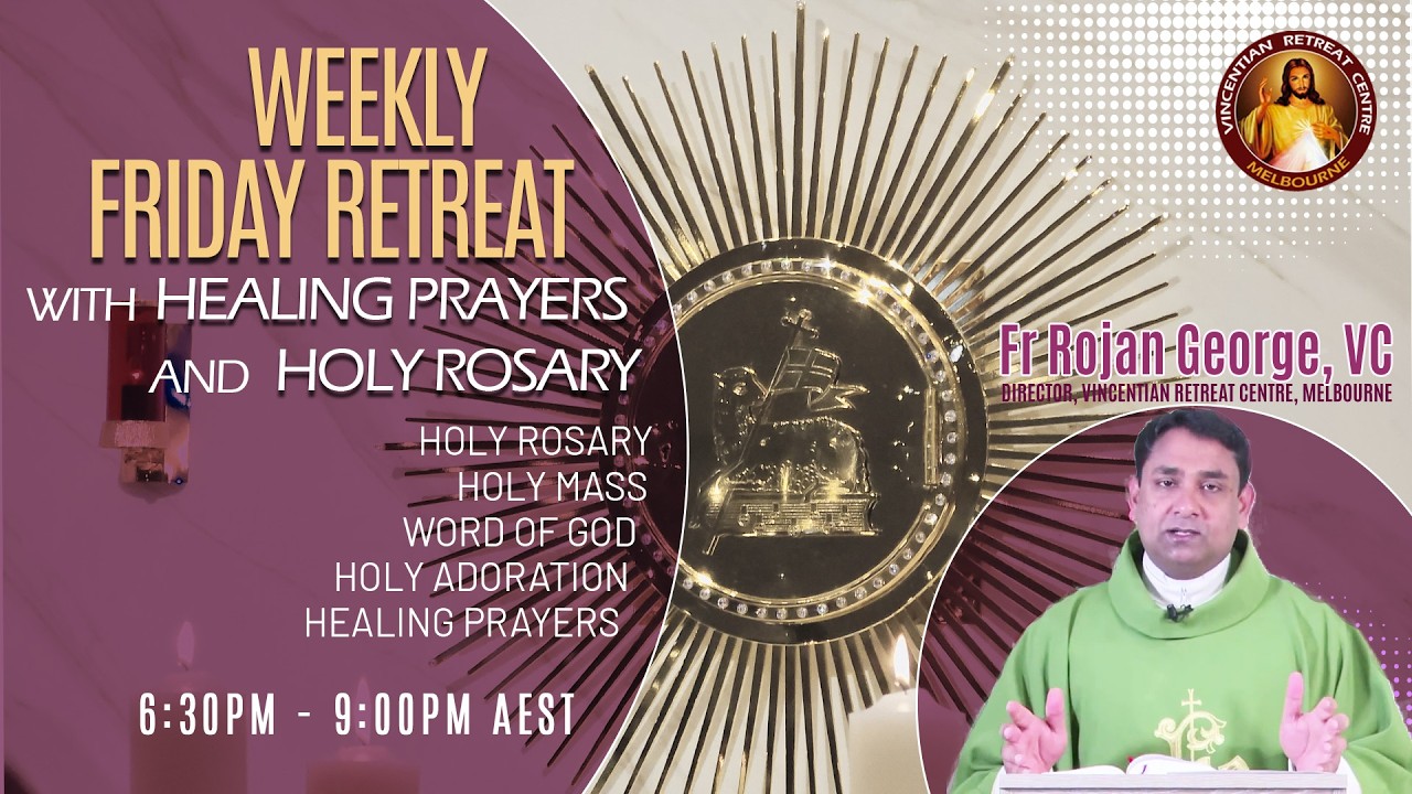 Weekly Friday Service | 31 Jul 2026 | Fr Rojan George VC | VRCM Australia