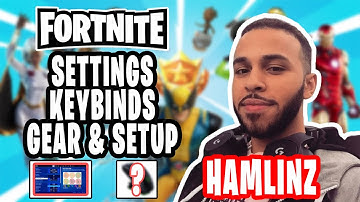 Hamlinz Fortnite Settings, Keybinds and Setup Updated Sep 2020