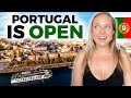 😆Portugal is OPEN! How to Travel to Portugal in 2021 ➡️🇵🇹