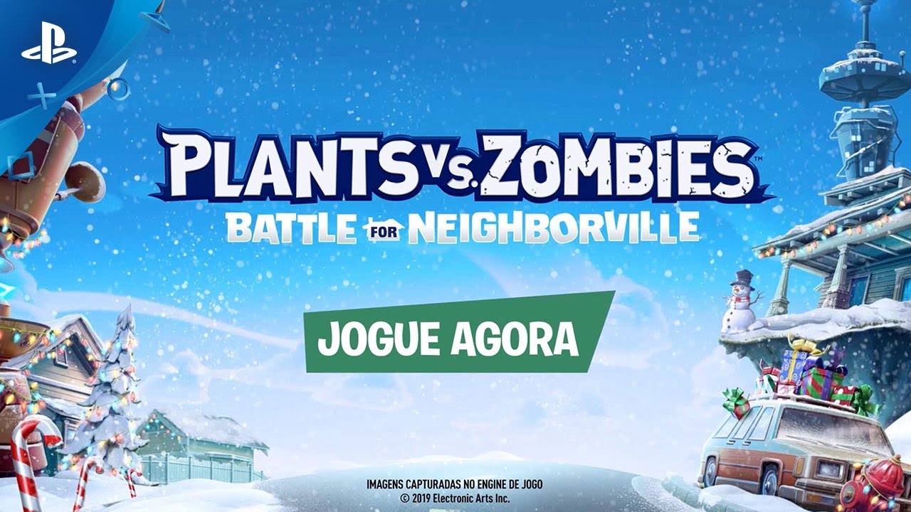 Resultado de imagem para Plants vs. Zombies: Batalha por Neighborville – Trailer do Festivus de Fim de Ano | PS4"