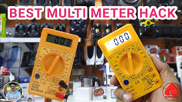 How to make Multimeter Display Light || multimeter display में Light कैसे लगाएं