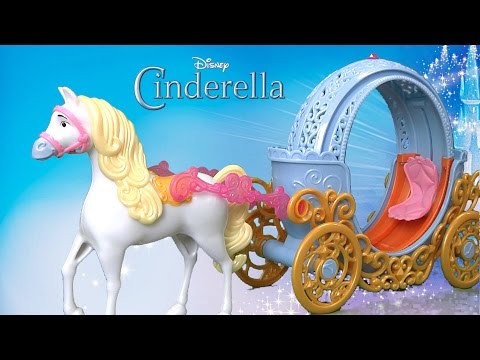 cinderella horse and carriage toy