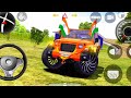 Orange 🧡 Thar 4x4 Indian Cars Simulator 3D Game Play 