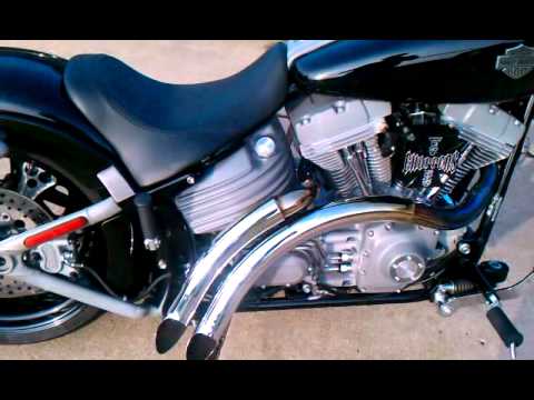 Jesse james hell bent pipes 2009 harley rocker