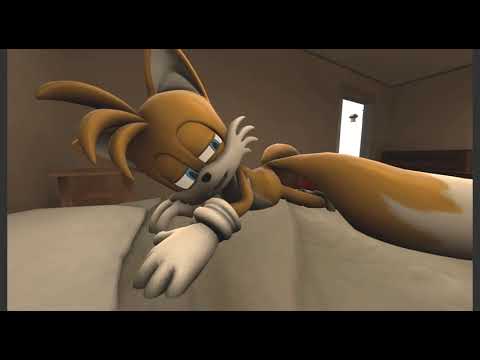 Tails farts in bed