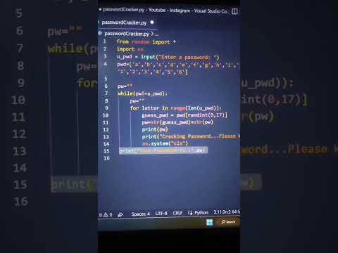 PASSWORD HACKING IN