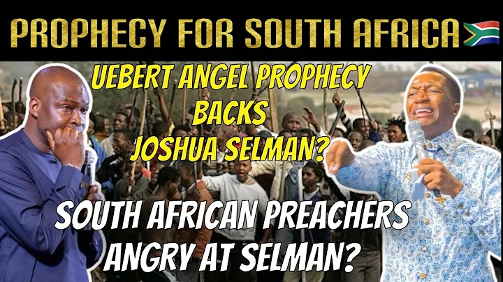 Breaking‼️Prophet Uebert Angel’s Prophecy Confirms Apostle Joshua Selman’s South Africa Prophecy?👀