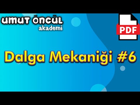 Dalga Mekaniği #6 | Işığın Çift Yarıkta Girişimi | +PDF