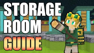 The PERFECT Storage room for Minecraft