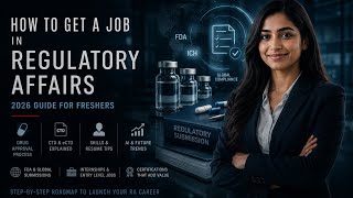 How to Get a Job in Regulatory Affairs in 2026 | Complete Pharma Career Guide for Freshers 💊