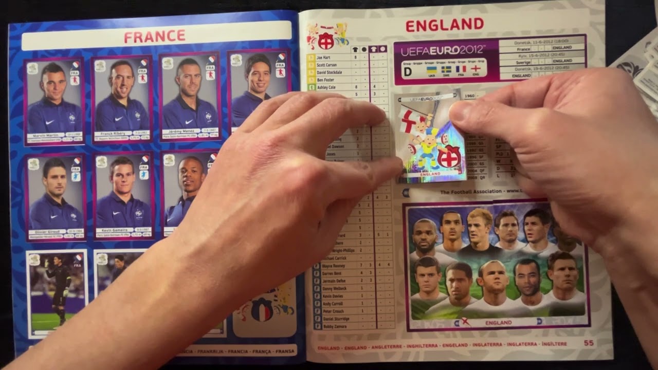 UEFAユーロ 2012 パニーニ ステッカー アルバム 100% コンプリート Completed !Panini Euro 2012 Sticker Album Germany Edition Part 24