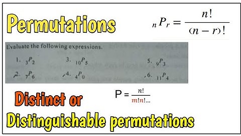 [TAGALOG] Permutations | Distinct or distinguishable permutations Tagalog Tutorials #permutation
