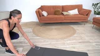 Tapis De Fitness Pliable Intérieur Extérieur In Out Mat - Corength