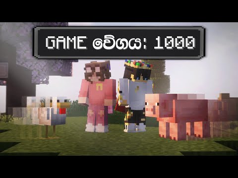 Thumbnail for Minecraft but 100 times faster