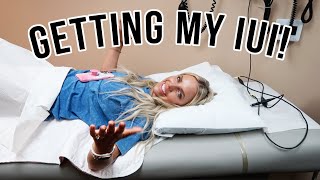 GETTING MY FIRST IUI! \/  INFERTILITY JOURNEY \/ Caitlyn Neier