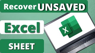 How To Recover Unsaved / Deleted Excel Files  | (100% Working)