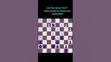 🔥 Brilliant Queen Fork with Bishop Sacrifice! ♟️ Chess.com Daily Puzzle #QueenFork #ChessPuzzle