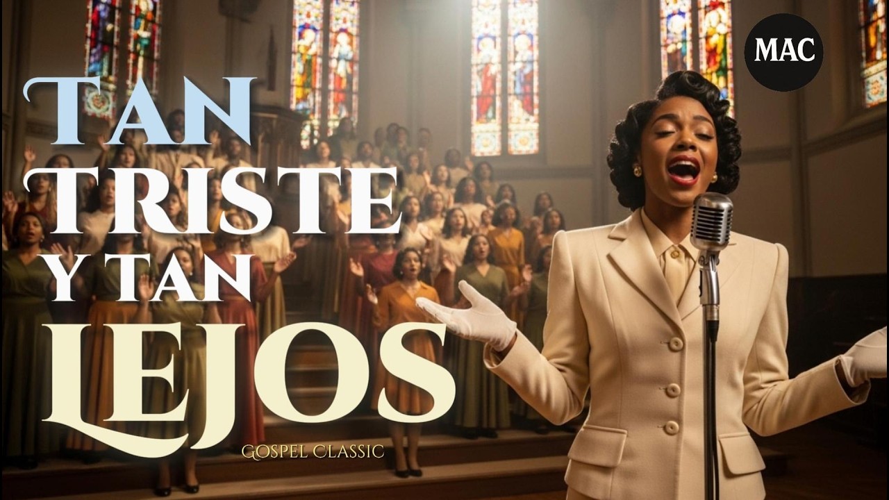 🎶 Tan Triste y tan Lejos – Himnos y Alabanzas en Versión Gospel 🙌🏽 | Música y Alabanzas a Cristo ✝️🎹