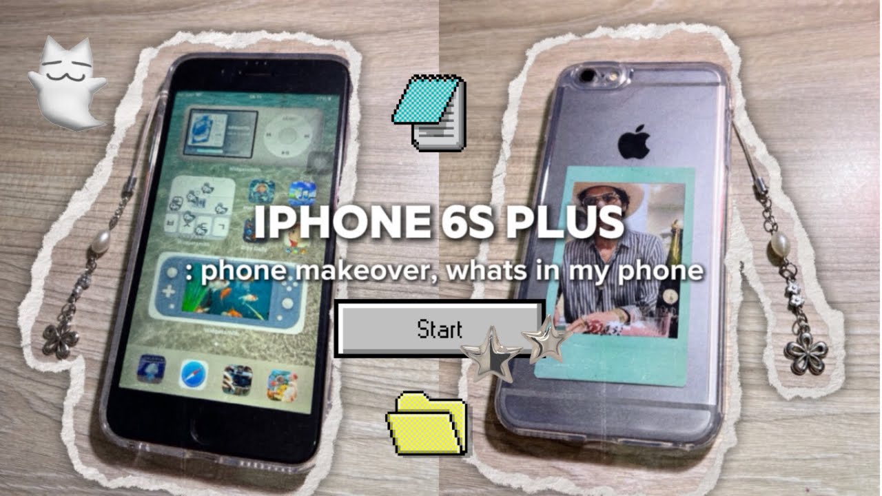 ─★ iPhone 6s Plus 🧷 ̟ !! : iphone makeover, whats in my phone, iphone refresh