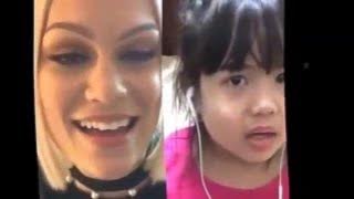 #Smule Jessie J karaoke Flashlight Smule & AMAZING CUTE LITTLE GIRL SINGING!!