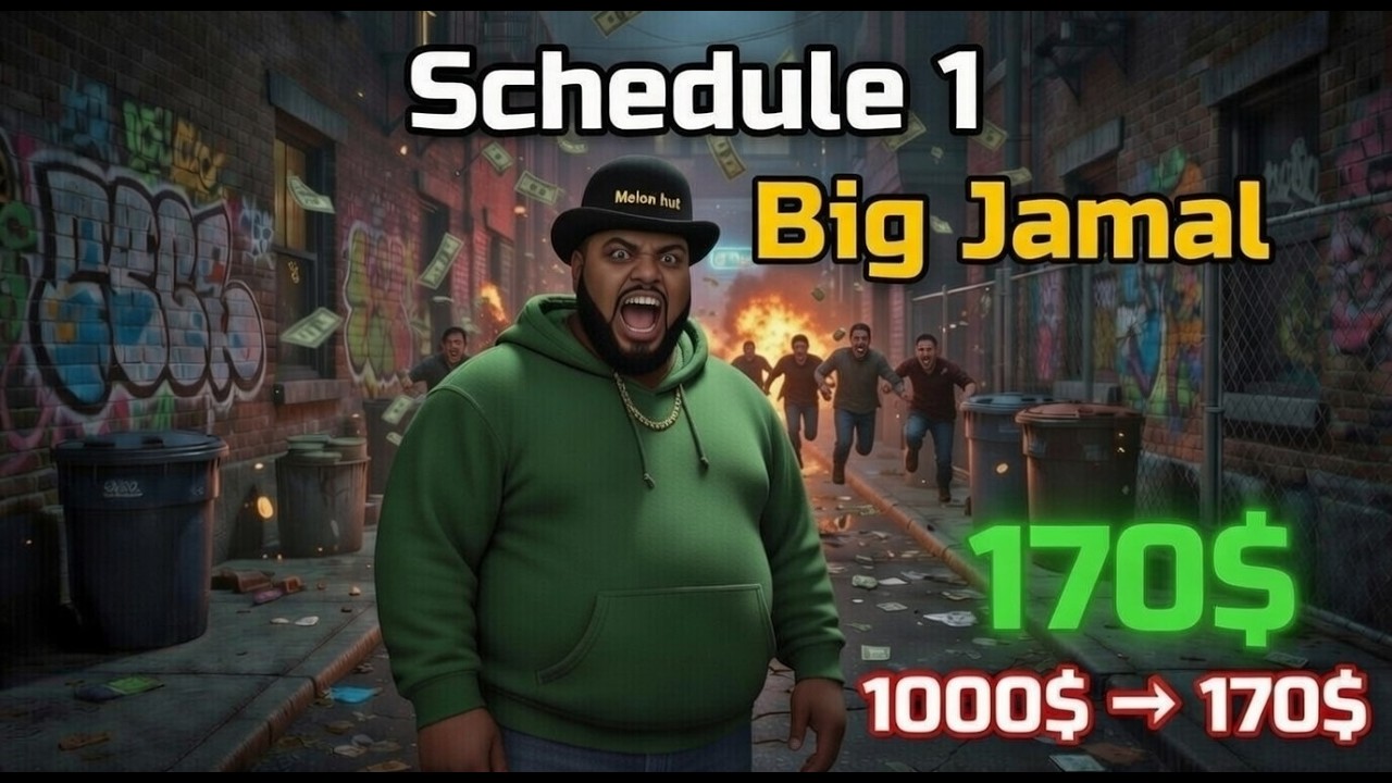 Schedule 1 Gig Jamal verliert alles: Wohnwagen, Kunden & 1000$ in 60 min