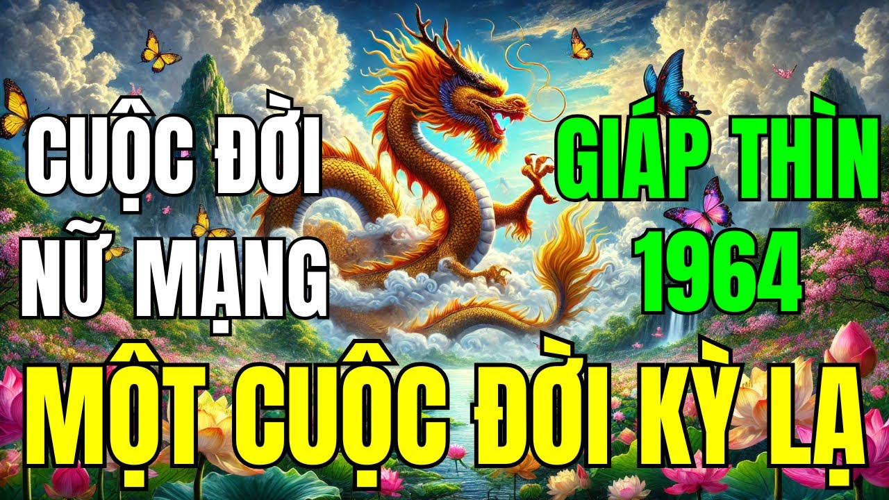Tử Vi Trọn Đời Nữ Mạng Tuổi Giáp Thìn 1964: Một Cuộc Đời Kỳ Lạ