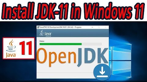 java 11 (JDK 11) download & installation guide in windows 11 OS