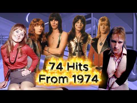 74 Songs From 1974. A Journey Through The UK Music Scene In 1974.
