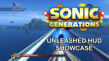 Sonic Generations - Unleashed HUD Showcase