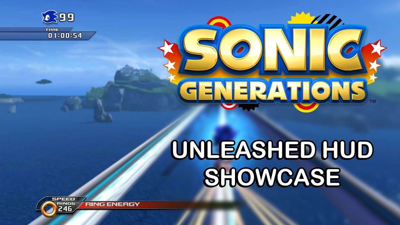 Sonic Generations HUD [Sonic Unleashed (Wii)] [Mods]