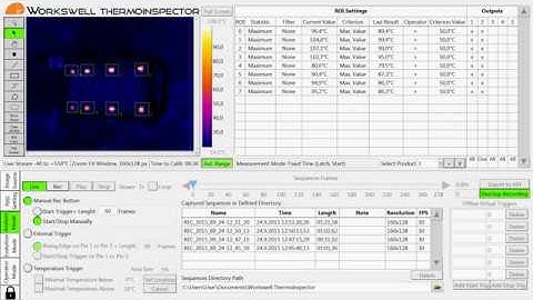 Checking the Transparent Glue with Workswell ThermoInspector System