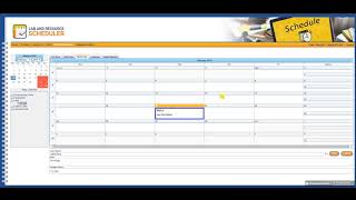Scheduling A Block-Based Resource - Lab and Resource Scheduler
