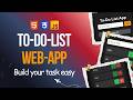 I Built a ToDo List App using HTML, CSS &amp; JavaScript 🚀