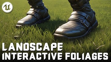 Open World Interactive Foliage System - Unreal Engine 5