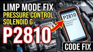 Celebrity What Is P2810 Obd2 Code - Pressure Control Solenoid G Electrical Fix Net Worth