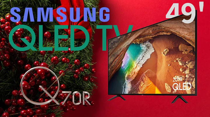 Unboxing Samsung Q70R Series QLED TV - QN49Q70R