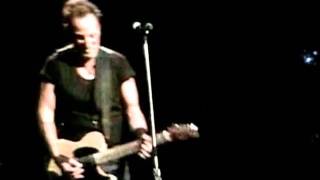 Bruce Springsteen-Intro To Greeting From Asbury Park -11/22/09 Buffalo, NY